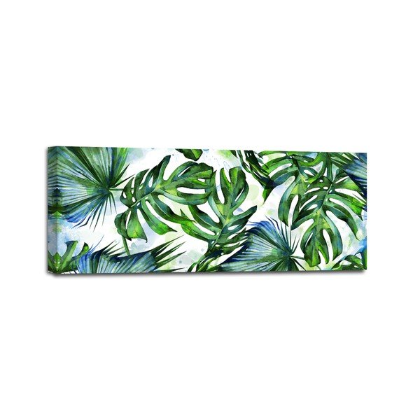 Obraz Styler Canvas Greenery Tropical, 60 × 150 cm-image-1