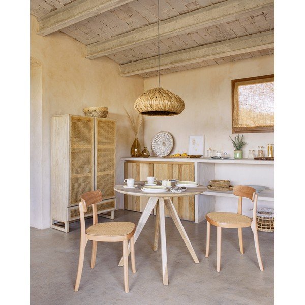 Jedálenská stolička z bukového dreva Kave Home Romane-image-2