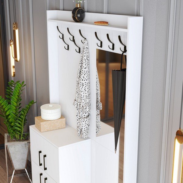 Biela predsieňová zostava Berlin - Kalune Design-image-4