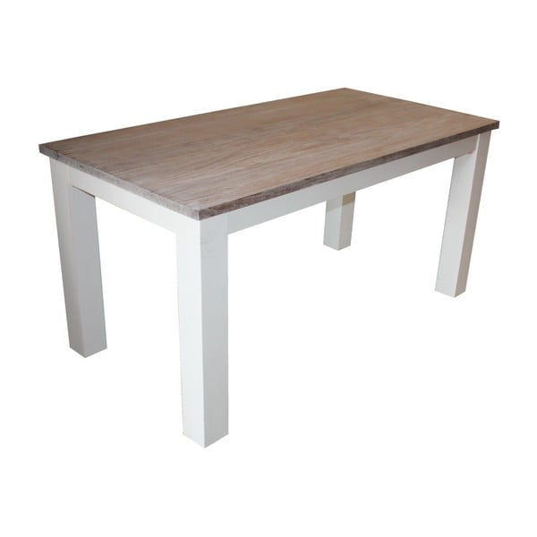 Jedálenský stôl z mahagónového a Mindi dreva HSM Collection Lima, 180 x 90 cm
