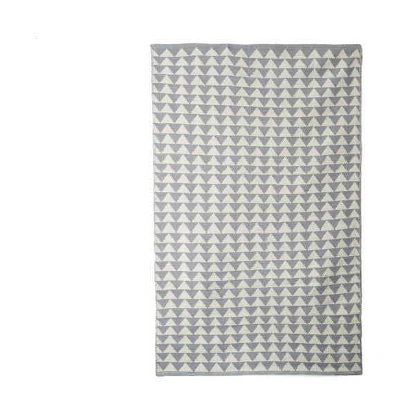 Sivý koberec TJ Serra Triangle, 100x120cm