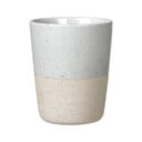 Svetlosivý/béžový keramický hrnček 250 ml Sablo – Blomus