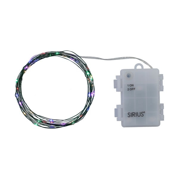 Svetelná reťaz počet žiaroviek 40 ks dĺžka 390 cm Knirke – Sirius