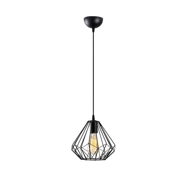 Čierne závesné svietidlo ø 23 cm Diamond – Opviq lights-image-2