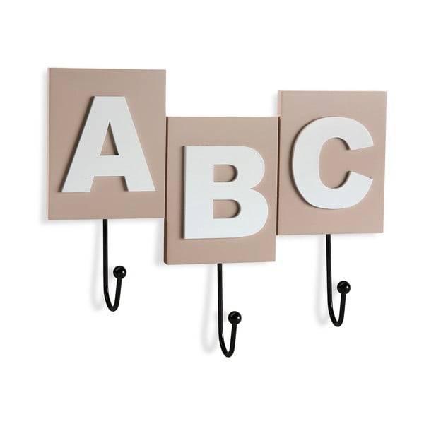 Nástenný vešiak na oblečenie Versa ABC