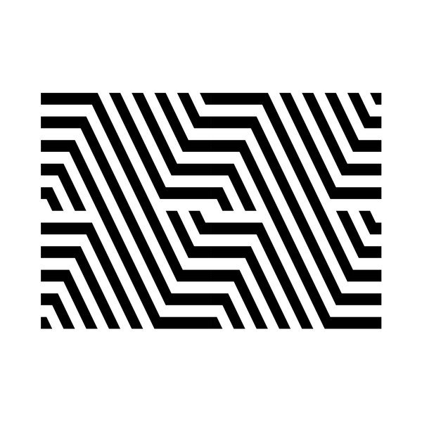 Predložka Zerbelli Geo Cessio, 75 × 52 cm-image-1