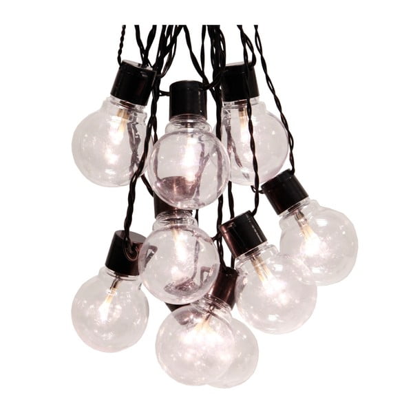 Čierna svetelná LED reťaz vhodná do exteriéru Star Trading Party, dĺžka 4,5 m-image-2