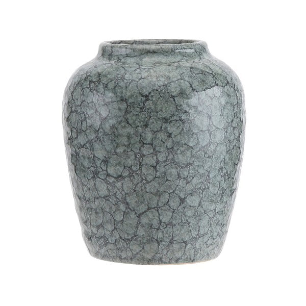 Sivá vzorovaná váza A Simple Mess Alia, ⌀ 9,2 cm