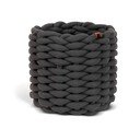 Látkový košík ø 21x17 cm Peach Skin Round S – Bigso