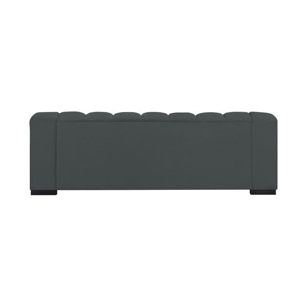 Tmavosivá trojmiestna pohovka Windsor & Co Sofas Moon-image-3