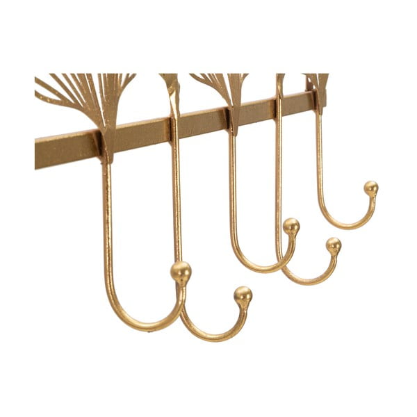 Nástenný vešiak v zlatej farbe Mauro Ferretti Leaves-image-3