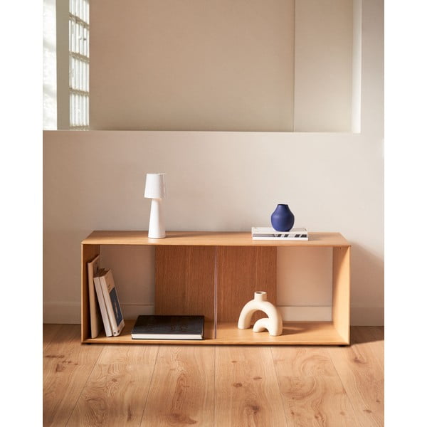 Modulárny policový systém v dekore duba v prírodnej farbe 101x38 cm Litto – Kave Home-image-3