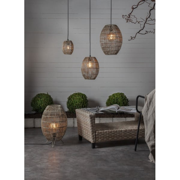 Béžové tienidlo ø 30 cm Linde – Star Trading-image-4