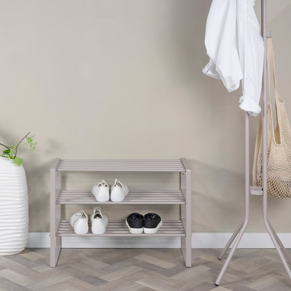 Taupe kovová skrinka na topánky 70x48,5x29 cm Rex – Spinder Design-image-3