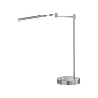 Stolová lampa v striebornej farbe Fischer & Honsel Nami