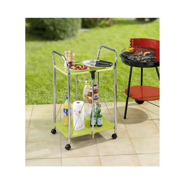 Kuchynská pojazdná polica Wenko Sunny Green-image-4