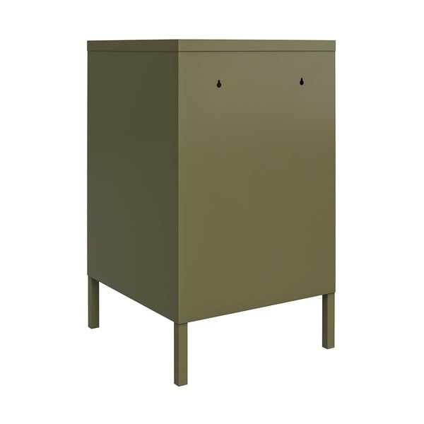 Kaki kovový nočný stolík Bradford – Støraa-image-3