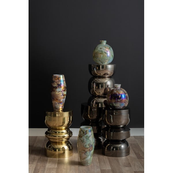 Sklenená ručne vyrobená váza (výška 36 cm) Melange – PT LIVING-image-4