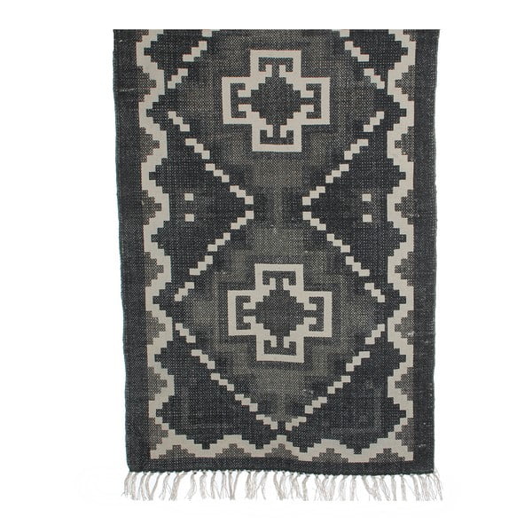 Čierno-béžový koberec Mica Wiki, 120 x 170 cm
