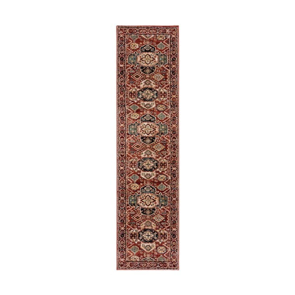 Červený behúň 66x300 cm Gillingham – Flair Rugs