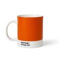 Oranžový porcelánový hrnček 375 ml Orange 021 – Pantone
