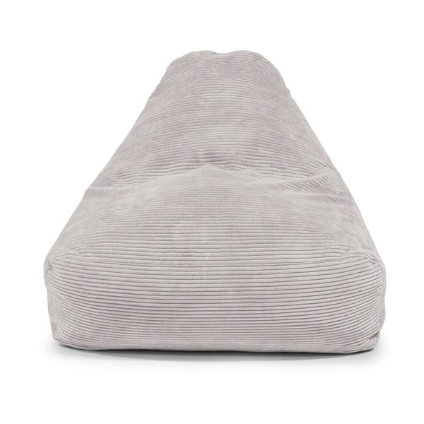 Tmavosivý menčestrový sedací vak Snug 100 – SLOWDOWN-image-1