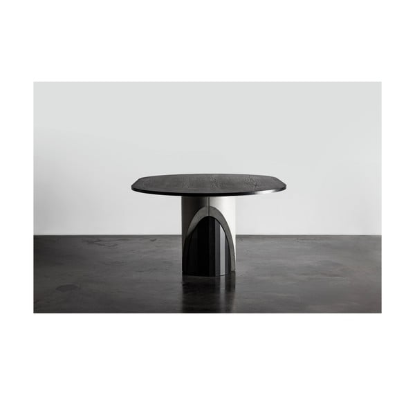 Jedálenský stôl s doskou v dubovom dekore 180x120 cm Sharp - Lyon Béton-image-4