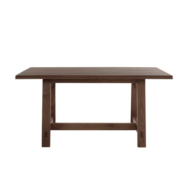 Hnedý jedálenský stôl z borovicového dreva 90x160 cm Derby – Støraa