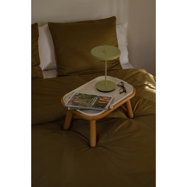 Zelená kovová LED stolová lampa s kovovým tienidlom (výška 31 cm) Asteria Move – UMAGE-image-4