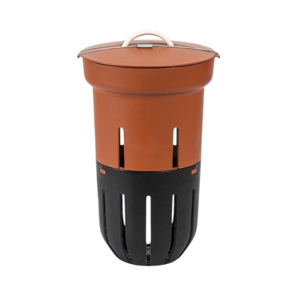 Kompostér v terakotovej farbe – Plastia