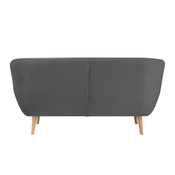 Sivá dvojmiestna pohovka Mazzini Sofas Amelie-image-3