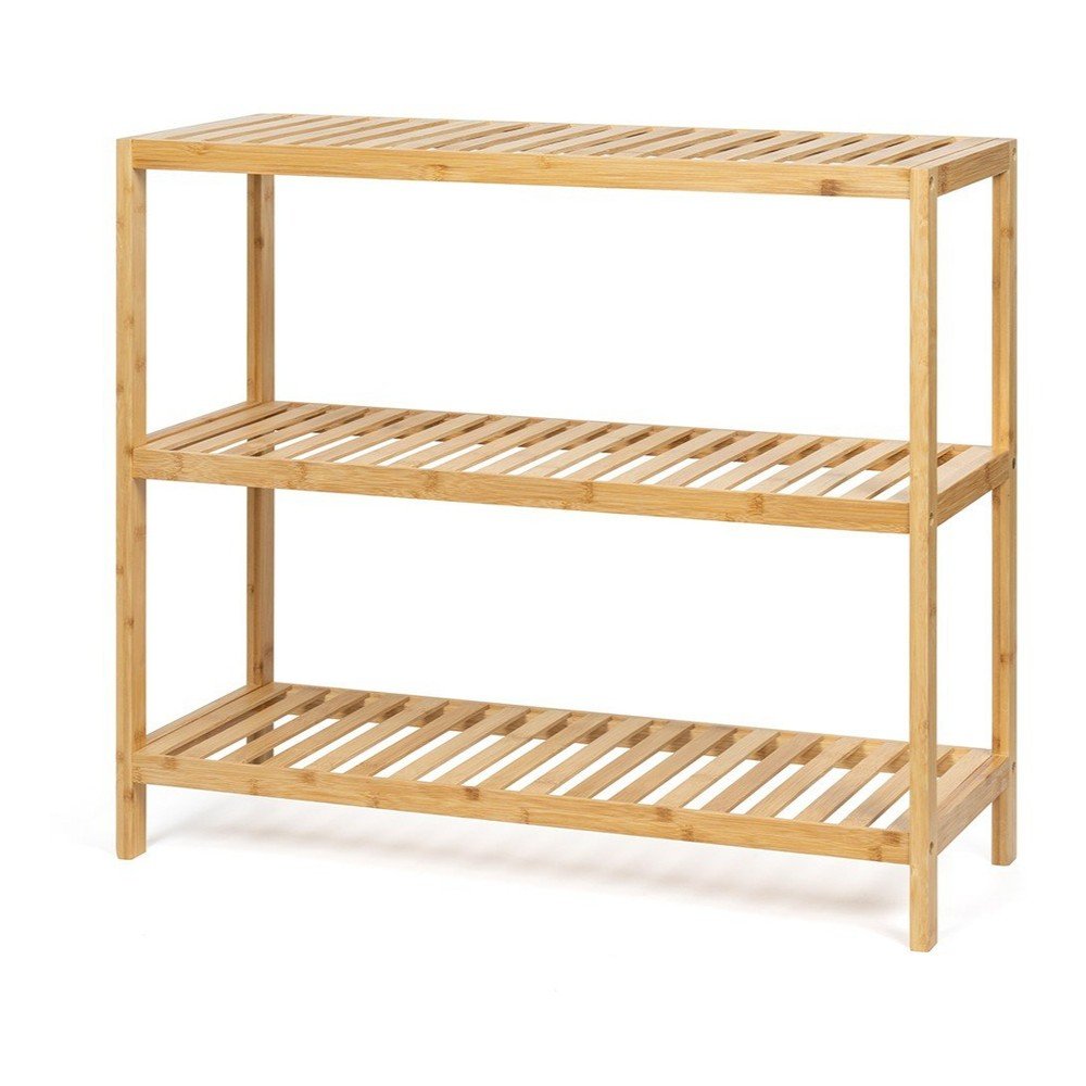 Bambusový kúpeľňový regál v prírodnej farbe 69x60 cm Skaren – Bonami Essentials