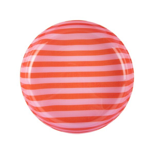 Oranžová/svetloružová železná miska Animado – PT LIVING-image-2