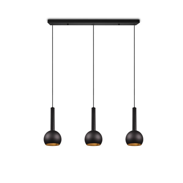 Čierne závesné svietidlo Ciliana – CINQUE-image-4