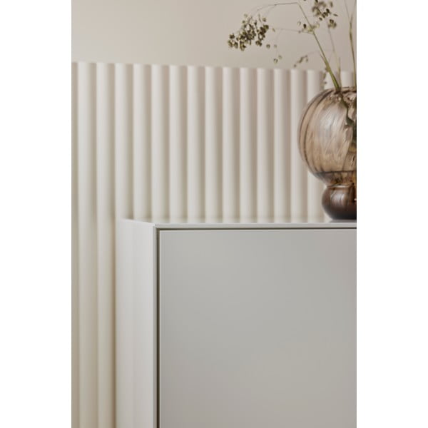 Biela nízka komoda 180x88 cm Edge by Hammel – Hammel Furniture-image-3