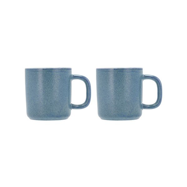 Súprava 2 modrých porcelánových hrnčekov Villa Collection Fjord, 250 ml-image-2
