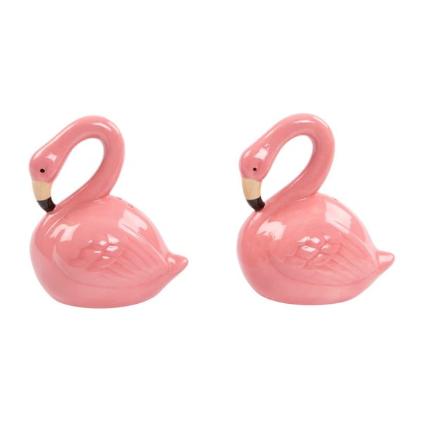 Soľnička a korenička Sass & Belle Tropical Flamingo