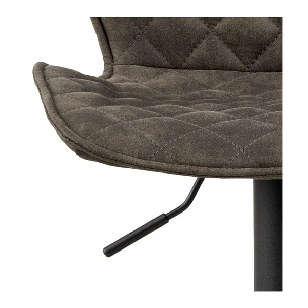 Tmavozelené otočné barové stoličky v súprave 2 ks 116 cm Naomi – Actona-image-4