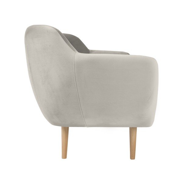 Krémové kreslo Mazzini Sofas Amelie-image-2