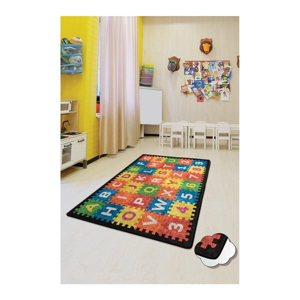 Detský koberec Puzzle, 140 × 190 cm-image-1