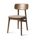 Hnedá jedálenská stolička Livo – Unique Furniture