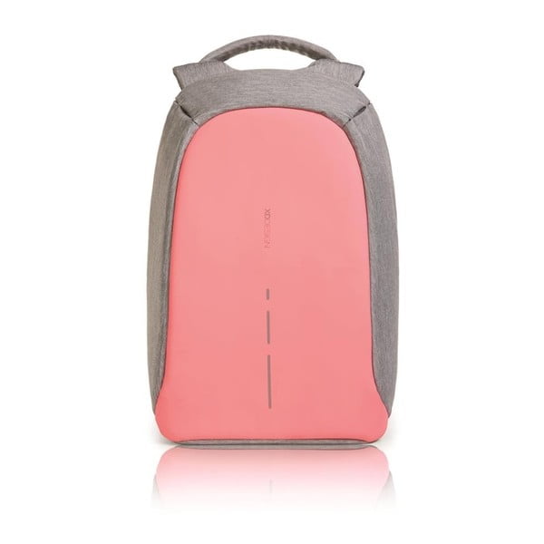 Ružový bezpečnostný batoh XD Design Bobby Compact