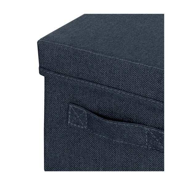 Tmavosivé látkové úložné boxy v súprave 2 ks s vekom 19x28.5x16 cm – Leitz-image-2