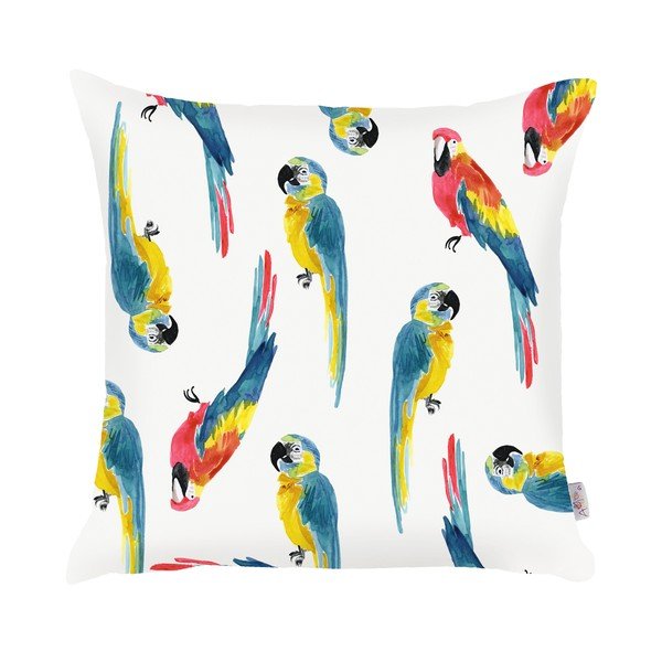 Obliečka na vankúš Mike & Co. NEW YORK Parrots Pattern, 43 × 43 cm