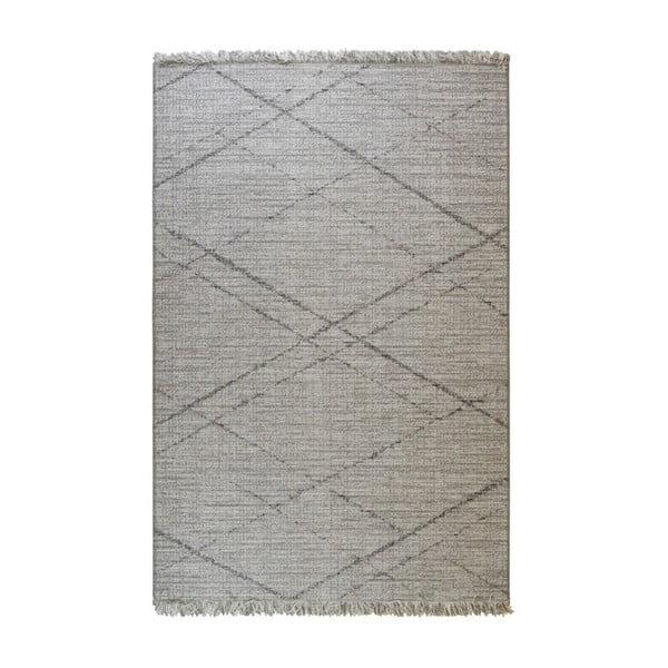 Sivý vonkajší koberec Floorita Les Les Gipsy Grey, 155 × 230 cm