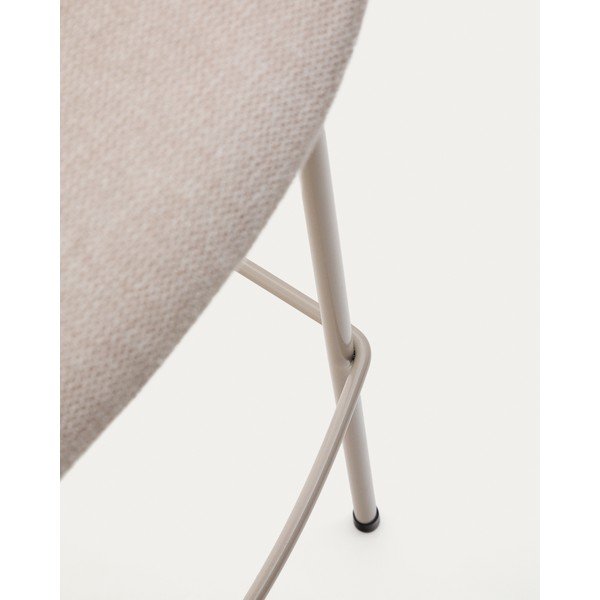 Béžová barová stolička (výška sedadla 75 cm) Yvette – Kave Home-image-2