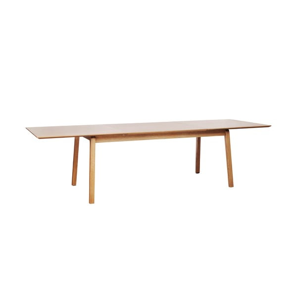 Rozkladací jedálenský stôl s doskou v dubovom dekore 95x190 cm Bari – Unique Furniture-image-3