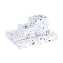 4-dielny čierno-biely stolový organizér Bigso Box of Sweden Lena