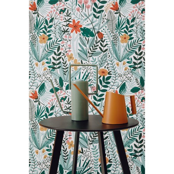 Zelená kovová kanvička PT LIVING Grace, výška 29 cm-image-1