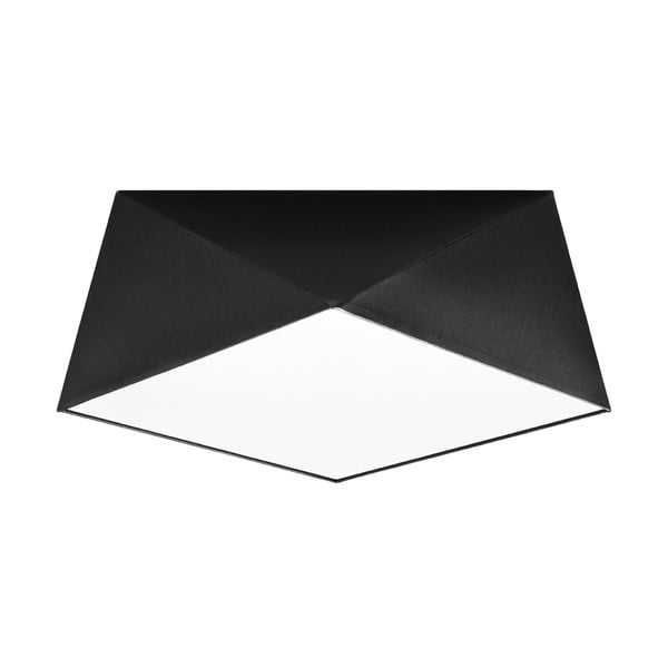 Čierne stropné svietidlo 35x35 cm Koma – Nice Lamps